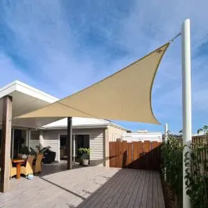 3 Sided Shade Sail