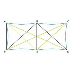 Custom 6-sided Shade Sail